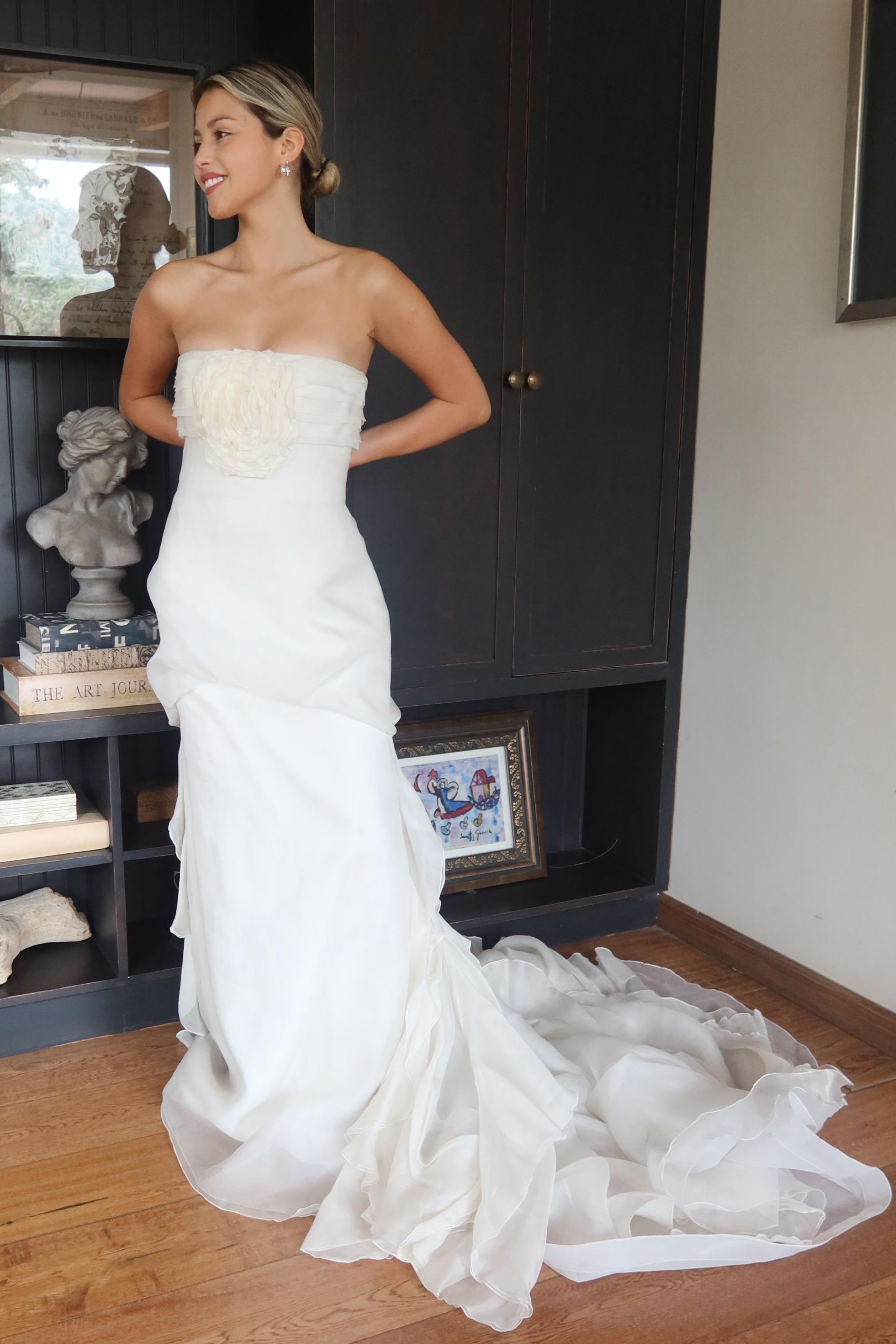 Modelo Manuel Mota – Seda Natural de Edición Pronovias Vintage