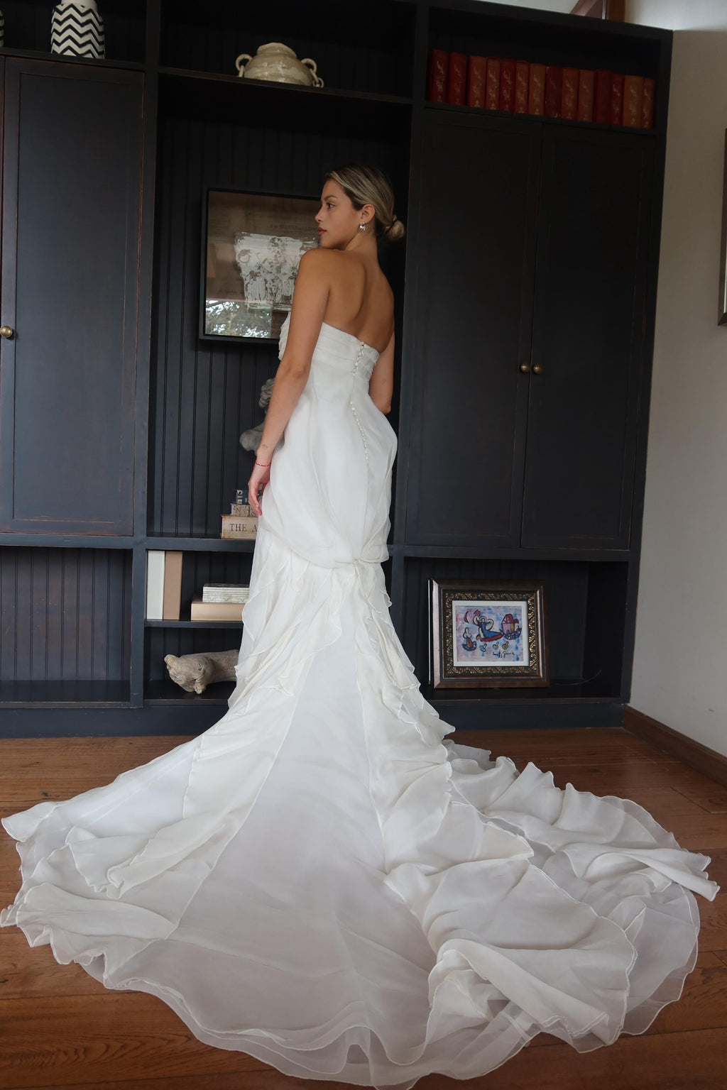 Modelo Manuel Mota – Seda Natural de Edición Pronovias Vintage