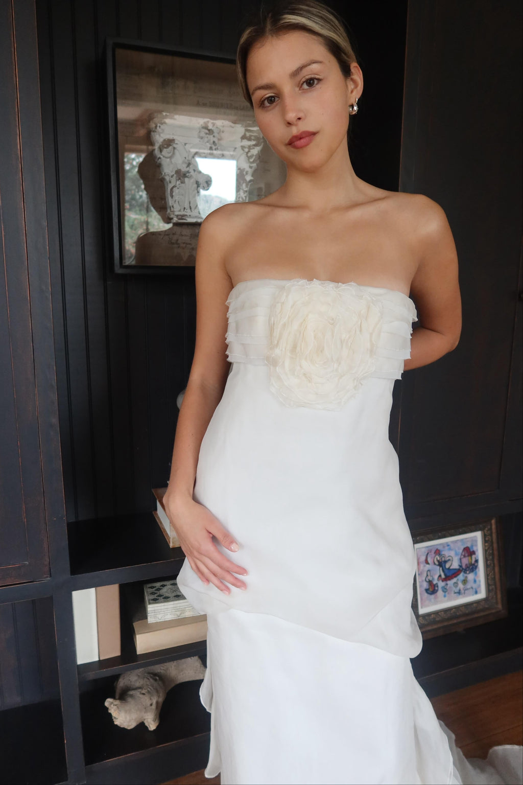 Modelo Manuel Mota – Seda Natural de Edición Pronovias Vintage